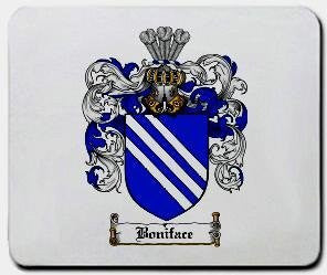 Boniface coat of arms mouse pad