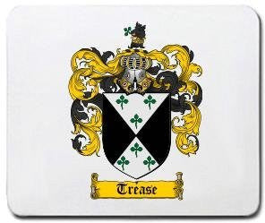 Trease coat of arms mouse pad