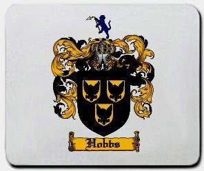 Hobbs coat of arms mouse pad
