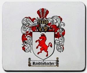 Rindlisbacher coat of arms mouse pad