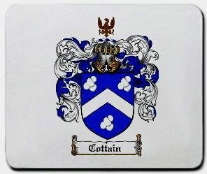 Cottain coat of arms mouse pad