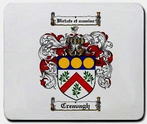 Creavagh coat of arms mouse pad