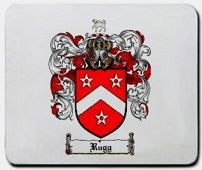 Rugg coat of arms mouse pad