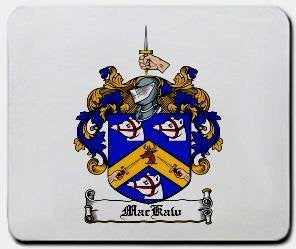 Mackaw coat of arms mouse pad