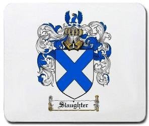 Slaughter coat of arms mouse pad