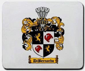 Dibernardo coat of arms mouse pad