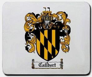 Callbert coat of arms mouse pad