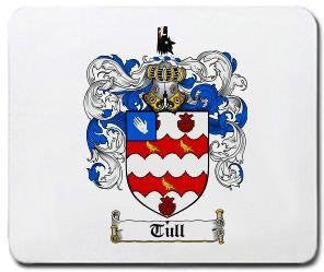 Tull coat of arms mouse pad