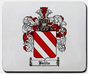 Bellin coat of arms mouse pad