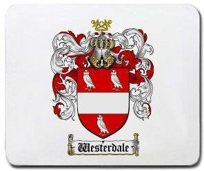 Westerdale coat of arms mouse pad