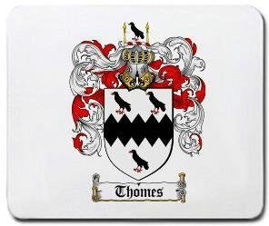 Thomes coat of arms mouse pad