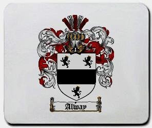 Alway coat of arms mouse pad