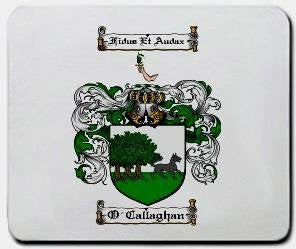 O'callaghan coat of arms mouse pad