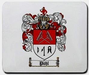 Pohl coat of arms mouse pad