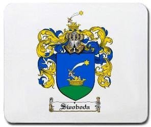 Swoboda coat of arms mouse pad