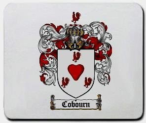 Cobourn coat of arms mouse pad