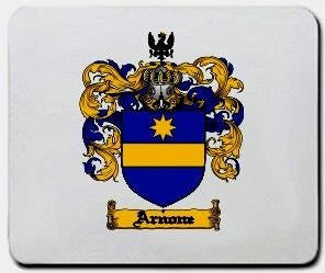 Arnone coat of arms mouse pad