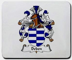 Deben coat of arms mouse pad