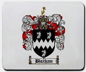 Bloxham coat of arms mouse pad