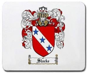 Slacke coat of arms mouse pad