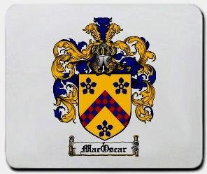Macoscar coat of arms mouse pad