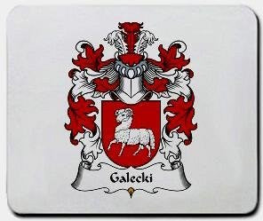 Galecki coat of arms mouse pad