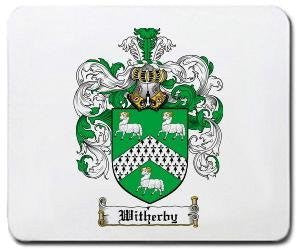 Witherby coat of arms mouse pad