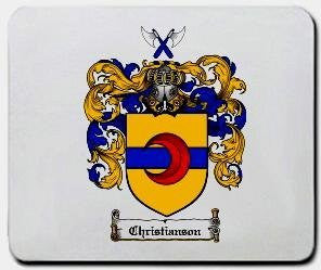 Christianson coat of arms mouse pad