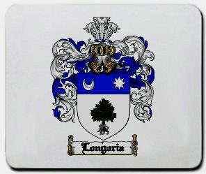 Longoria coat of arms mouse pad