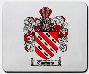 Castano coat of arms mouse pad