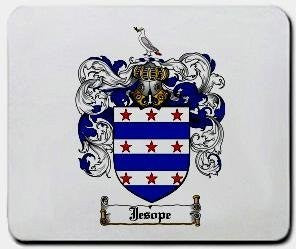 Jesope coat of arms mouse pad