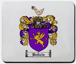 Battaile coat of arms mouse pad