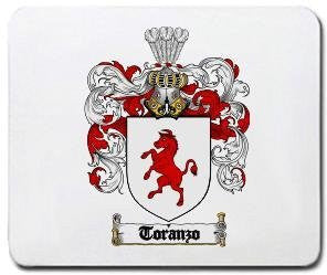 Toranzo coat of arms mouse pad