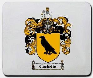 Corbetts coat of arms mouse pad
