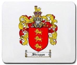 Strapps coat of arms mouse pad