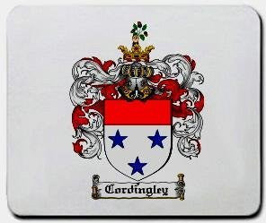 Cordingley coat of arms mouse pad