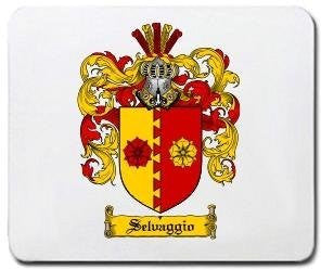 Selvaggio coat of arms mouse pad