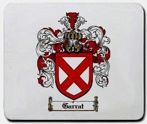 Garrat coat of arms mouse pad