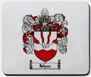 Ishanm coat of arms mouse pad