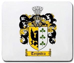 Terpstra coat of arms mouse pad