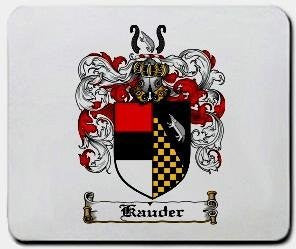 Kauder coat of arms mouse pad