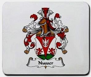 Nusser coat of arms mouse pad