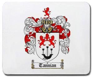 Tannian coat of arms mouse pad