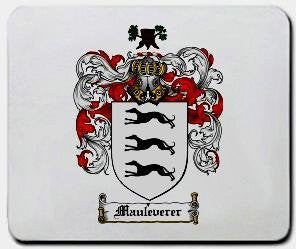 Mauleverer coat of arms mouse pad