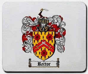 Rector coat of arms mouse pad