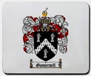 Gumersell coat of arms mouse pad