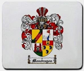 Mondragon coat of arms mouse pad