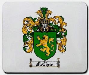 Mcchein coat of arms mouse pad