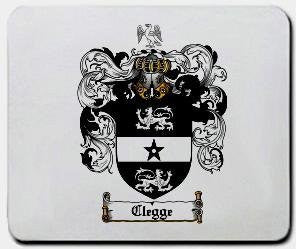 Clegge coat of arms mouse pad