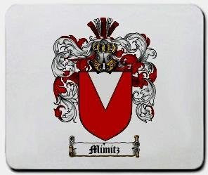 Mimitz coat of arms mouse pad